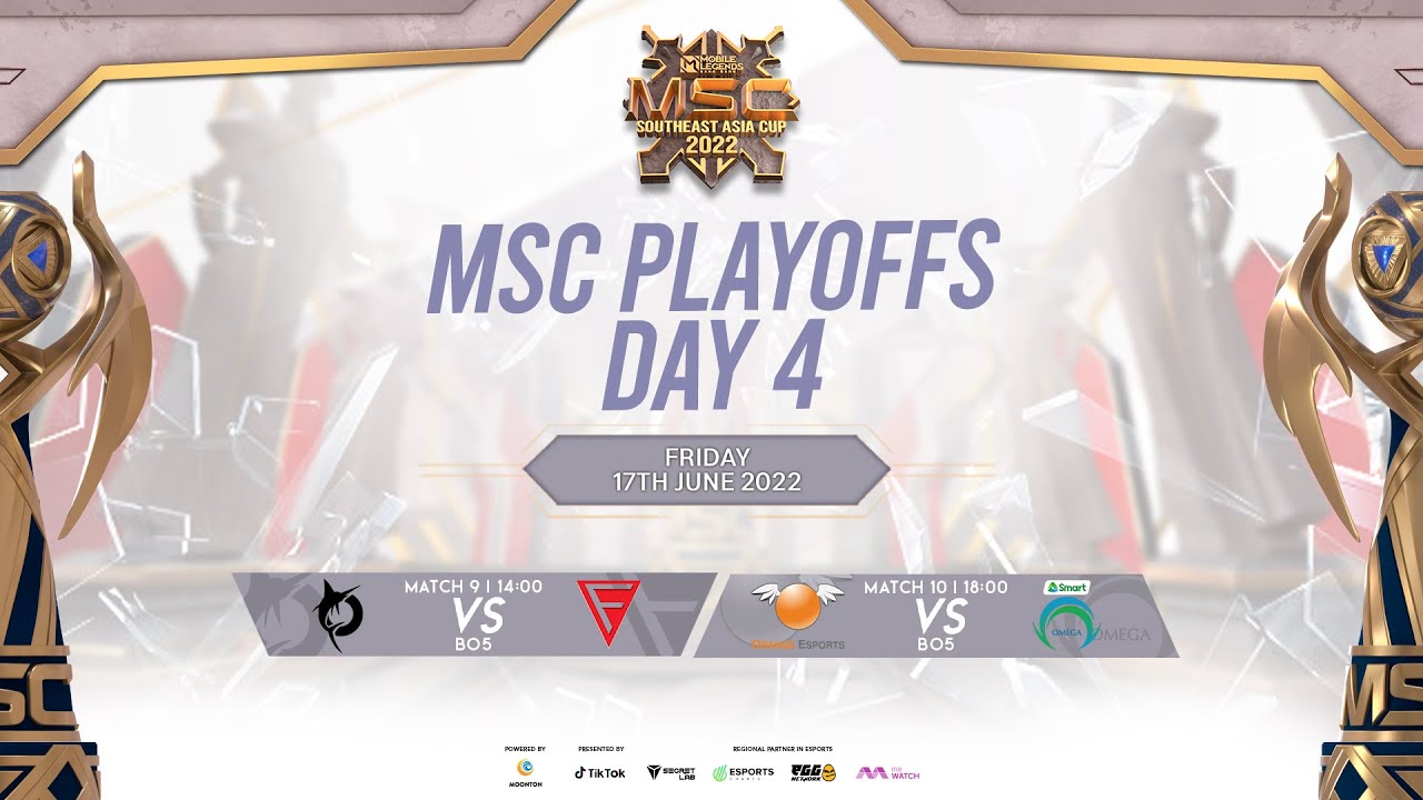 English | MSC Playoffs Day 4 | MLBB Southeast Asia Cup 2022