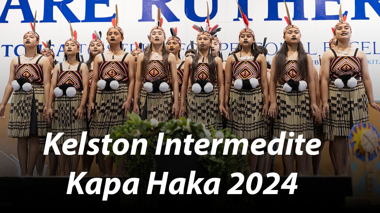 Kelston Intermediate Kapa Haka at Rutherford College 2024