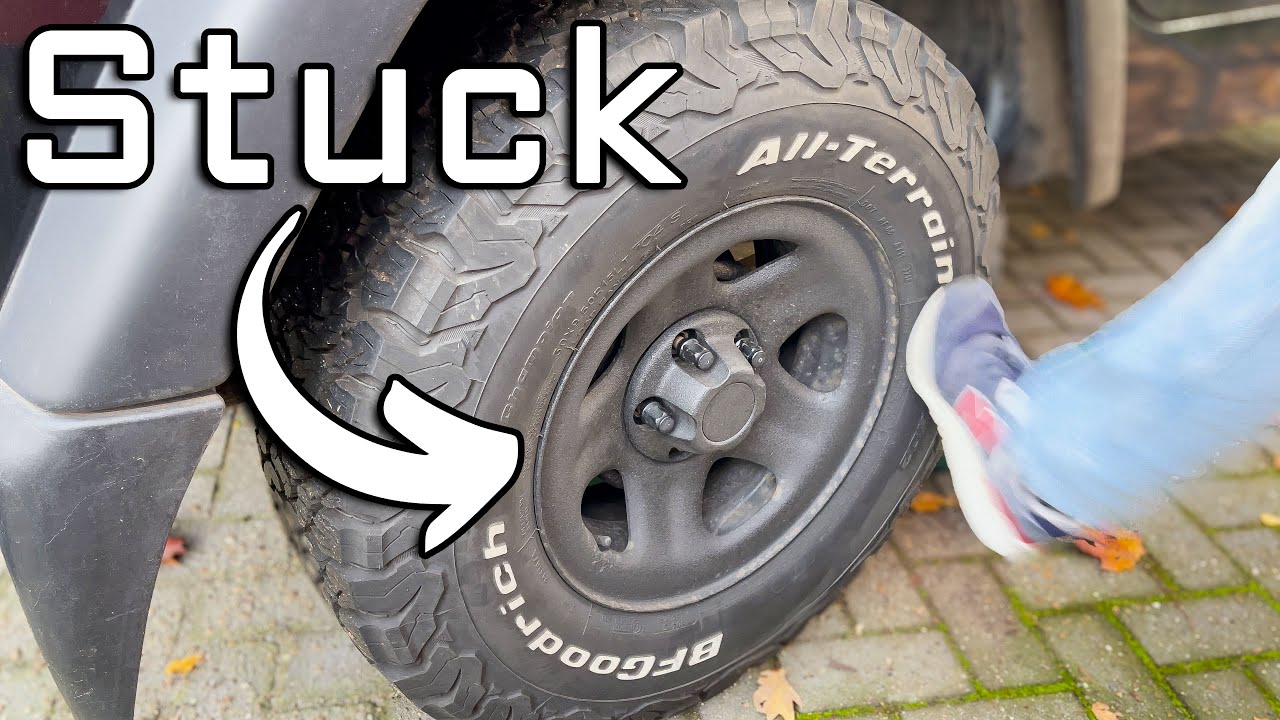 How to Remove a Stuck Wheel (Rusted or Seized)