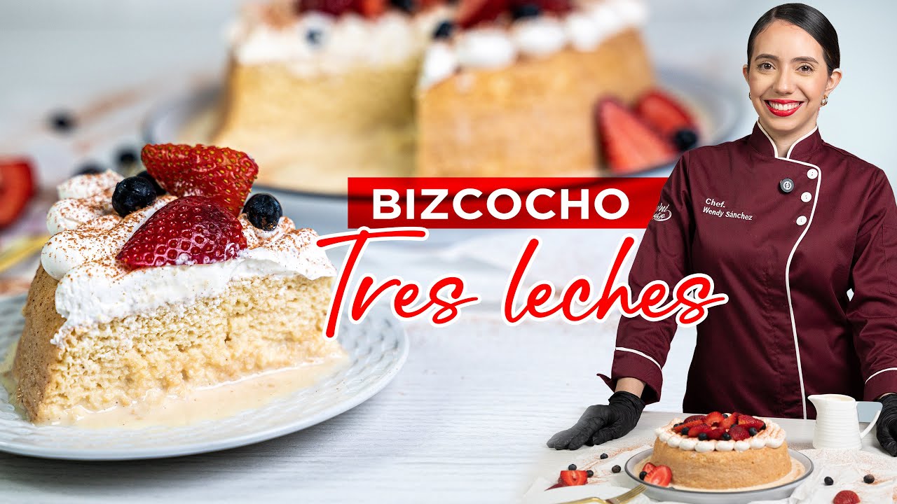 TRES LECHES SÚPER HÚMEDO Y JUGOSO | Postre frío - Receta TOP