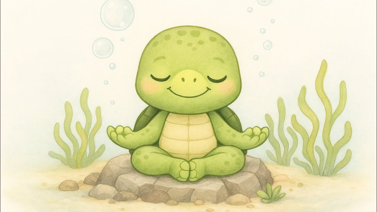 🇪🇺FR - Méditation guidée pour enfants - La petite tortue 🐢 | Calme ton cœur et apaise tes émotions