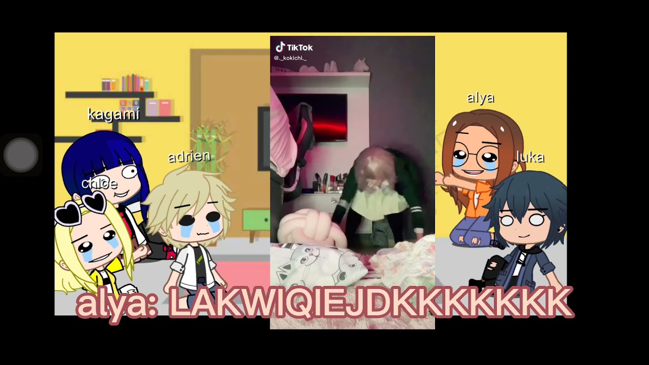 Mlb react to Marinette past as chiaki nanami (Mlb reagindo a Marinette do passado)🇧🇷✨ part 1/??