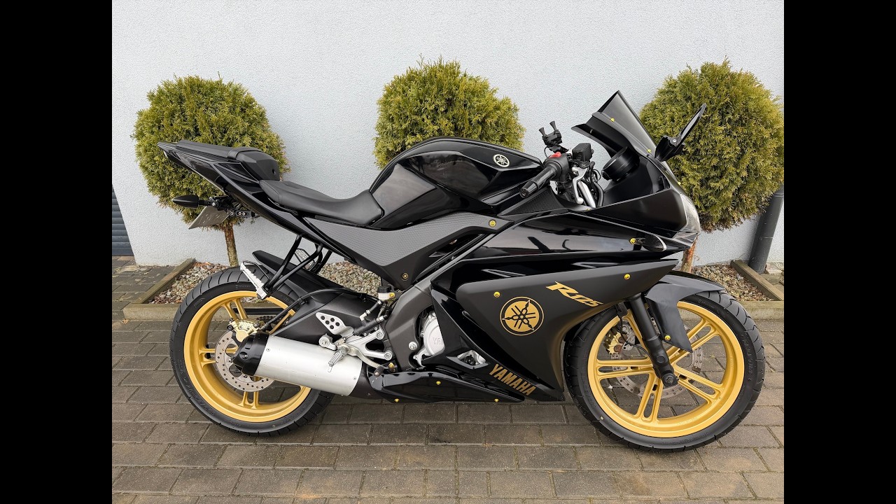Yamaha Yzf 125 rok 2011 po serwisie Nowe opony Zarejestrowany. Firma Sylwmoto Iława tel 500134534