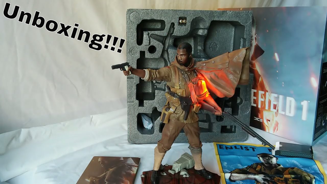 HUGE!!! Battlefield 1 Collector's Edition UNBOXING (XBOX ONE)