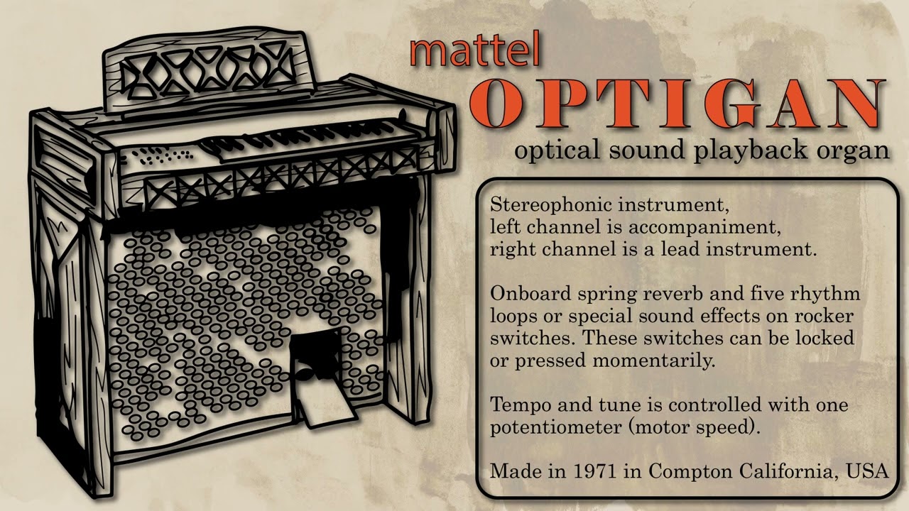 Mattel Optigan - A light-powered analog 