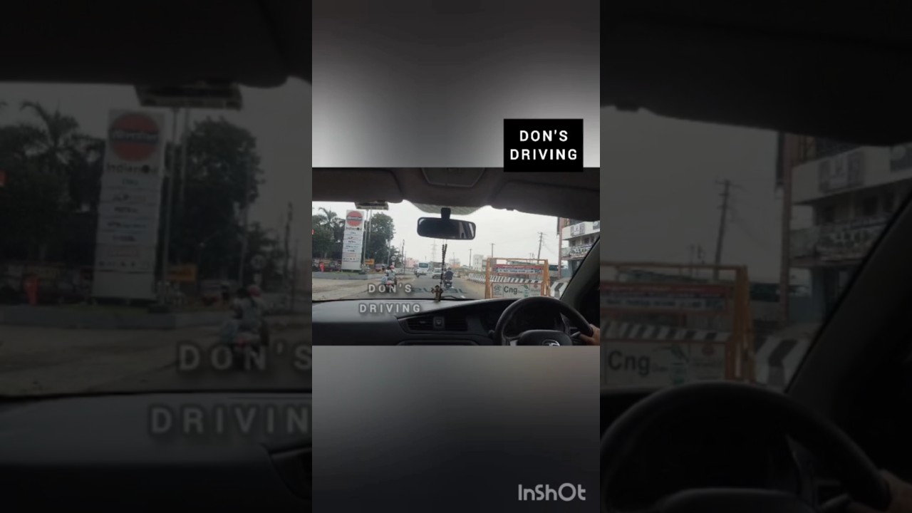 car POV driving ASMR no music | 