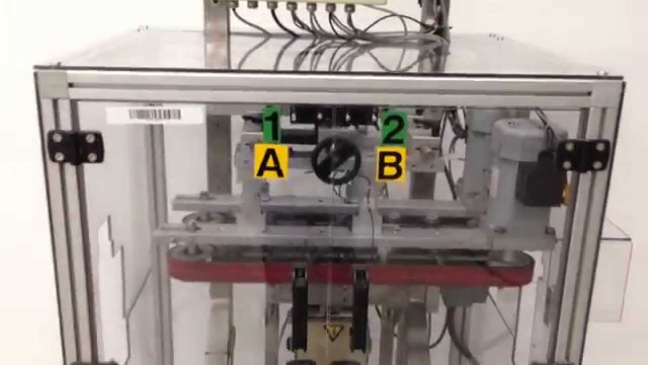 NEDP-540 BELT CONVEYOR TRANSFER SYSTEM FOR CODING STATION UNIT *TESTED*