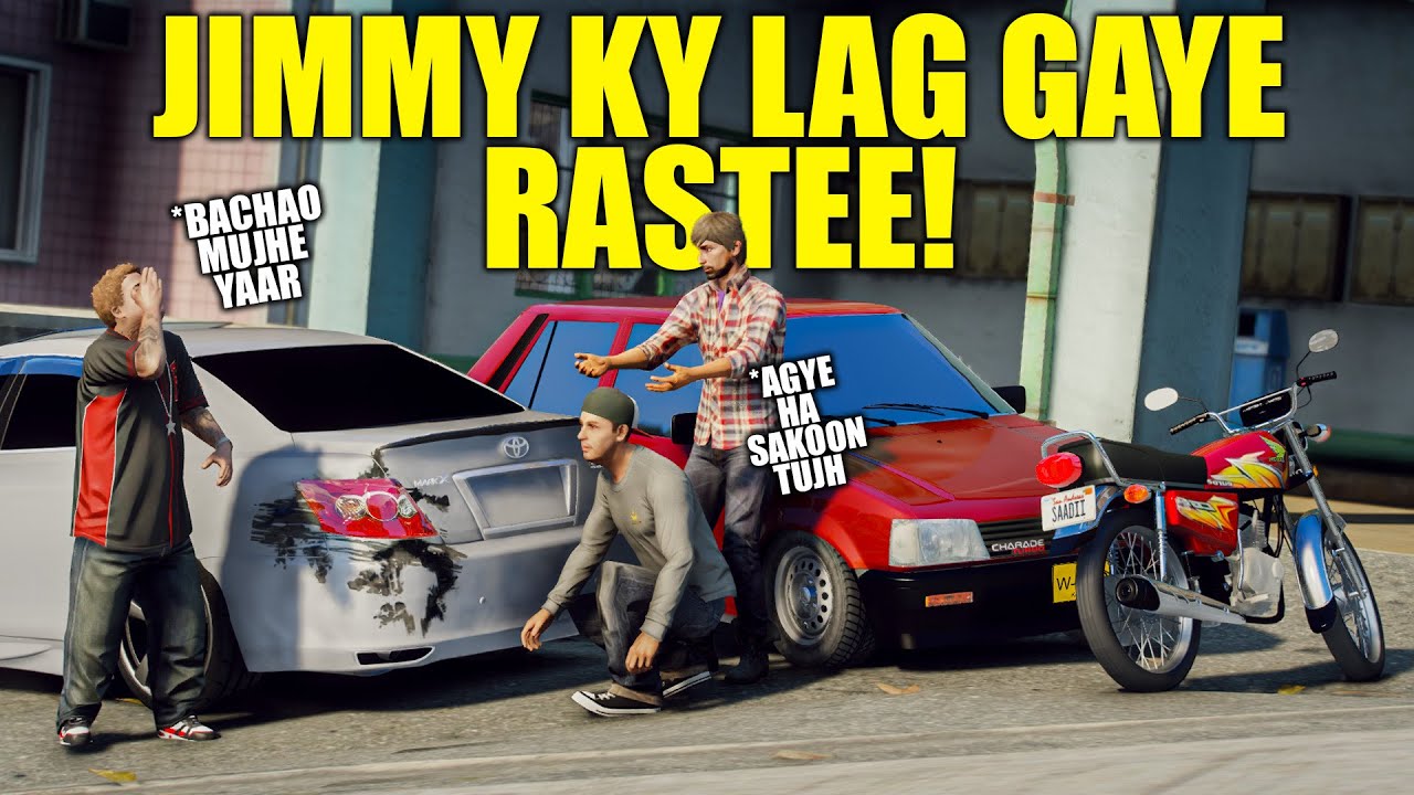 HASTE HASTE JIMMY KY LAG GAYE RASSTE 😂 | GTA 5 PAKISTAN