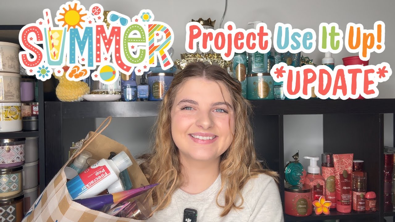 Summer Project Use It Up Update! | Products I am Using This Summer ☀️