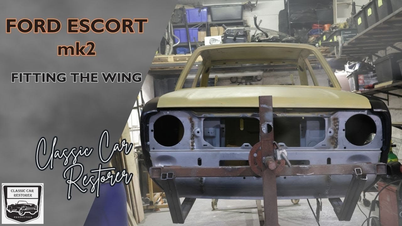 Ford Escort - Fitting the Wing