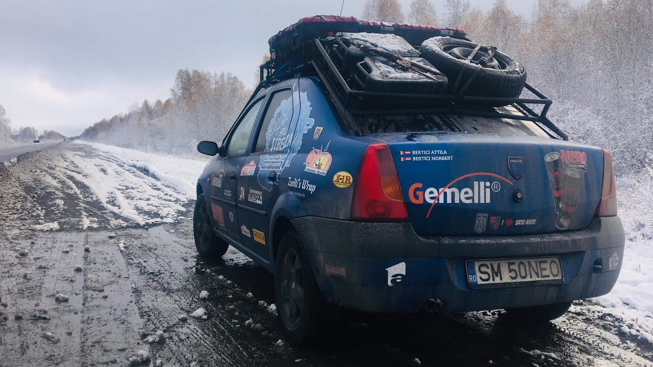 Pe Taiga Siberiana spre Novosibirsk  | Dacia Logan | Hello Siberia Expedition 2018