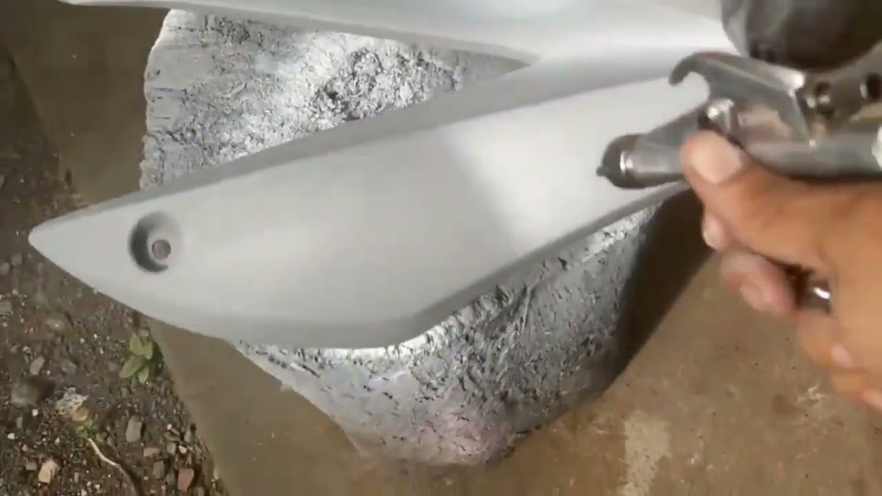 Honda XR 150L, pintura desde cero.