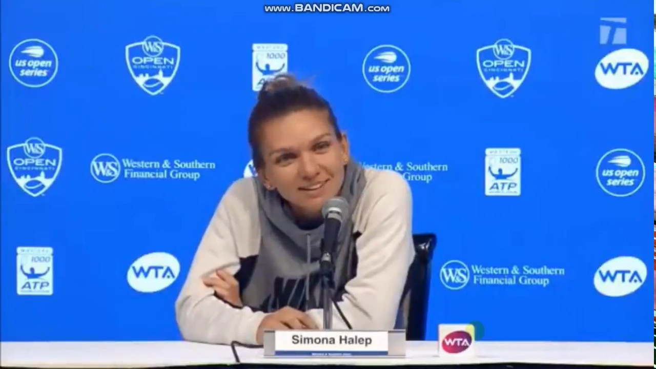 Simona Halep funny press conference about her nickname MONY