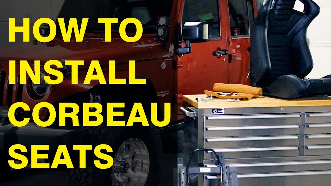 How to Install Corbeau Seats | Seat Bracket Install Instructions