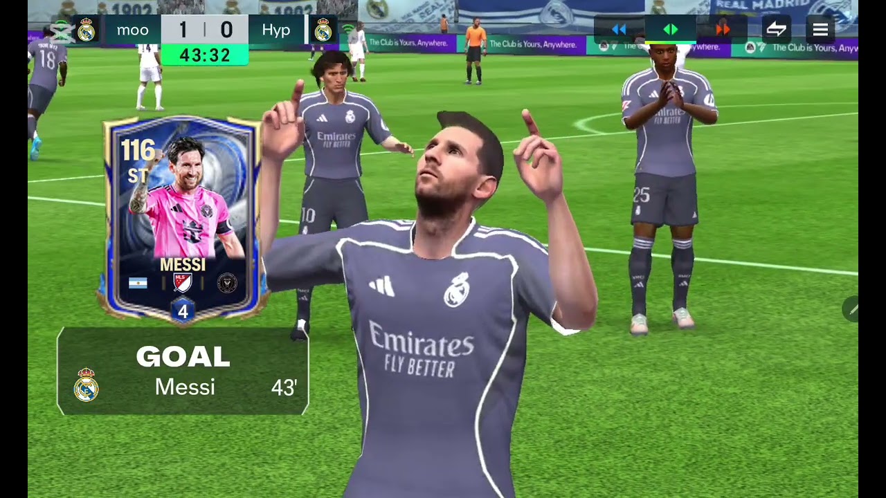 My gameplay in fc mobile 