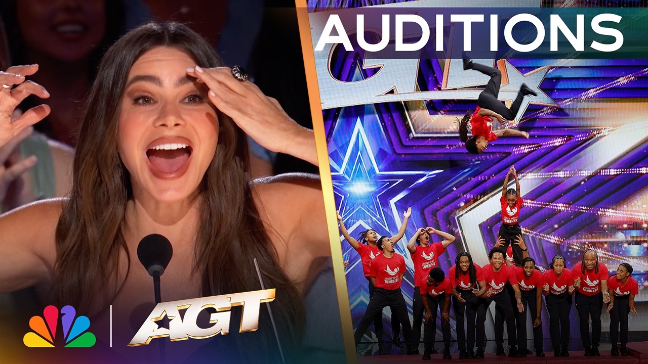 92-Year-Old Jesse White And His Tumbling Team SHOCK The Judges! | Auditions | AGT