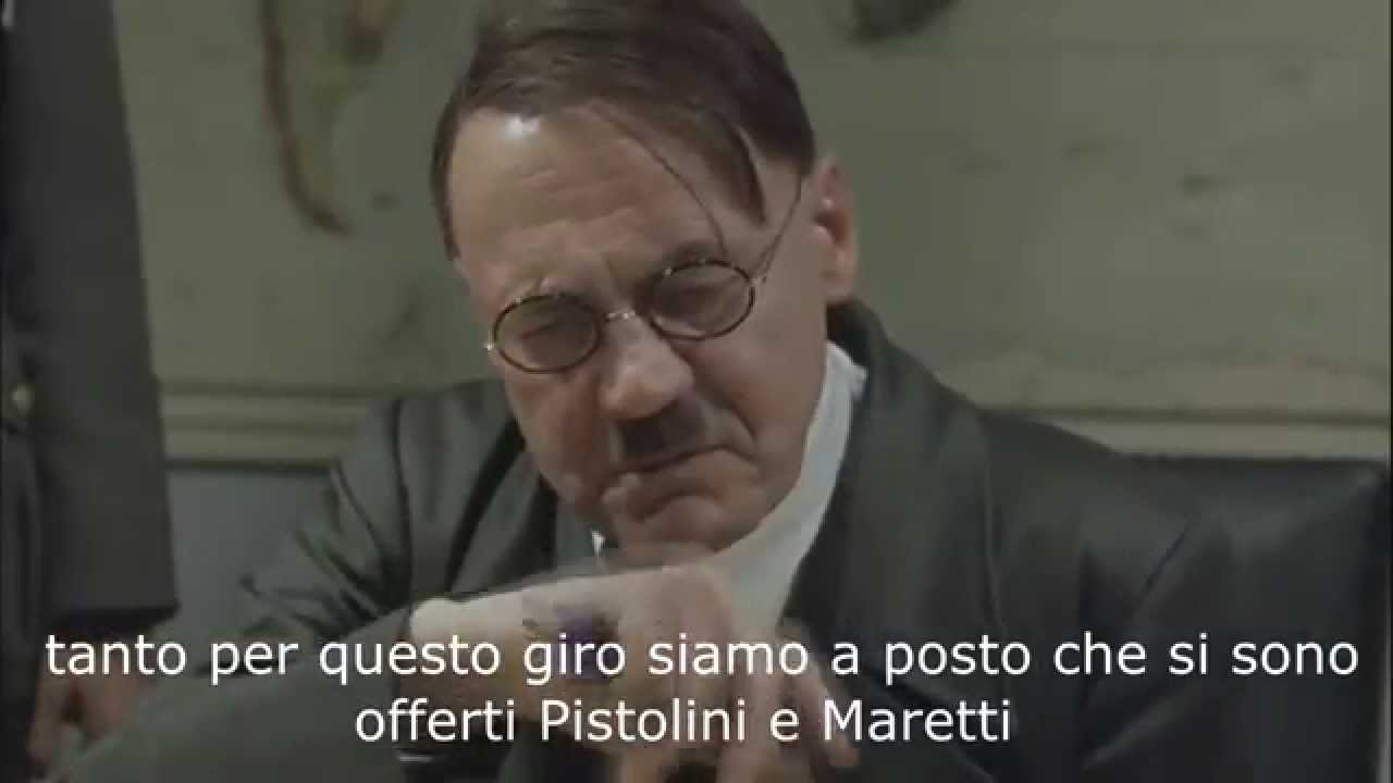 HITLER SCOPRE CHE NON CI SONO VOLONTARI PER L'INTERROGAZIONE
