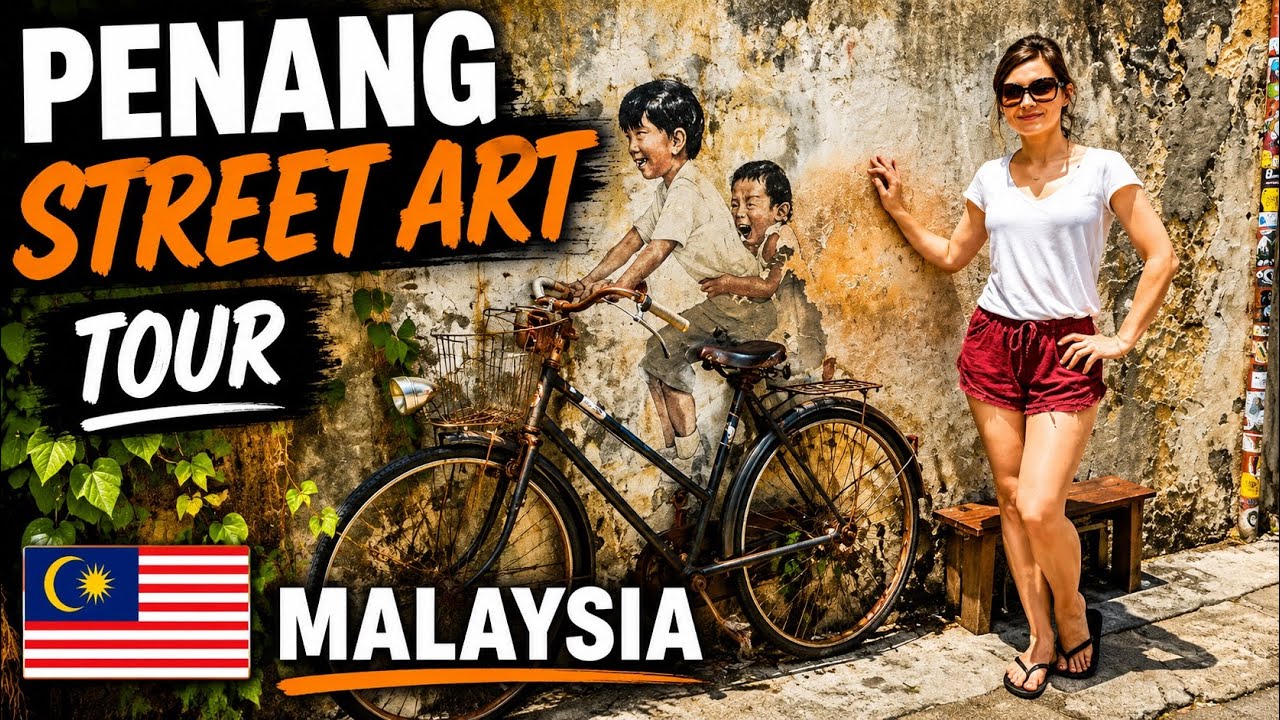 PENANG: Street Art Walking Tour!