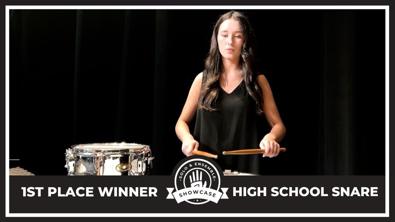 1st Place High School Snare Drum Division: Ireland Jackson | 2025 Solo & Ensemble Showcase