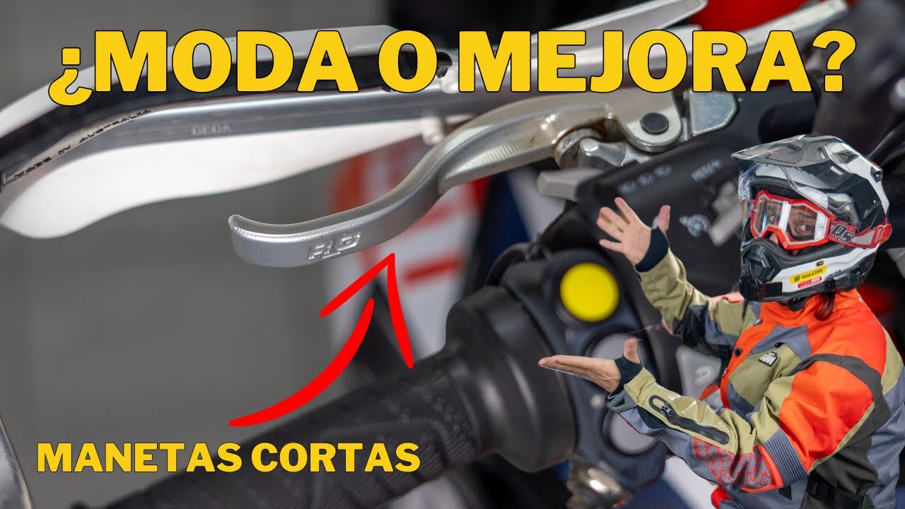 Cómo y por qué instalar 𝗠𝗔𝗡𝗘𝗧𝗔𝗦 𝗖𝗢𝗥𝗧𝗔𝗦 RadeGarage en tu moto 𝗧𝗥𝗔𝗜𝗟  | ¿Merecen la pena?