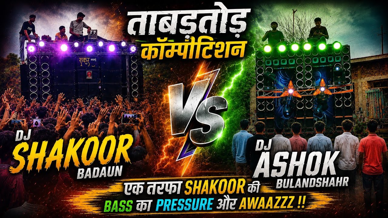 DJ SHAKOOR BADAUN 🔥 vs DJ ASHOK BULANDSHER | THE ULTIMATE DJ COMPETITION 🔥 | FULL VIDEO ( PART 1 )