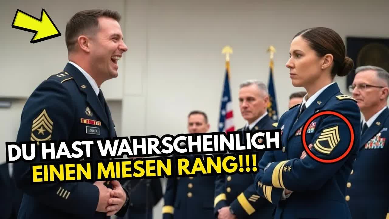 Ein Sergeant fragte sie nach ihrem Rang – bis er erstarrte, als sie „Vier Sterne General“ sagte