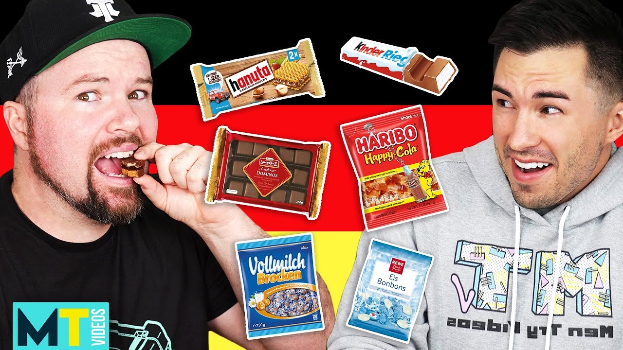 Americans Try Weird German Treats - Taste Test