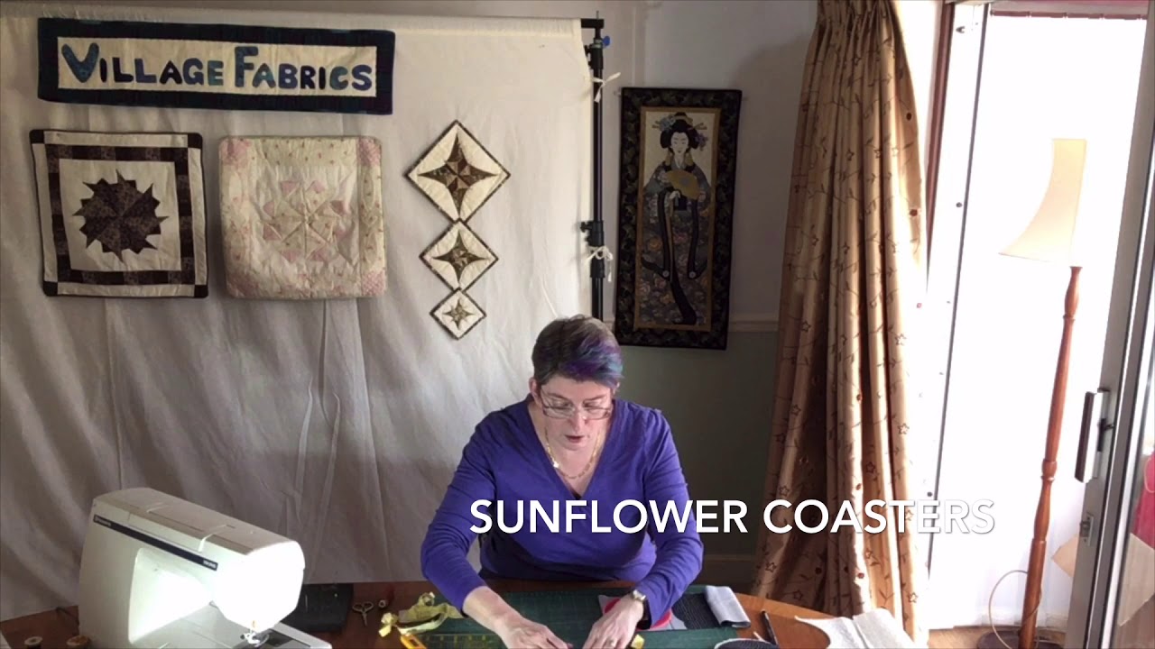 Sunflower Coasters