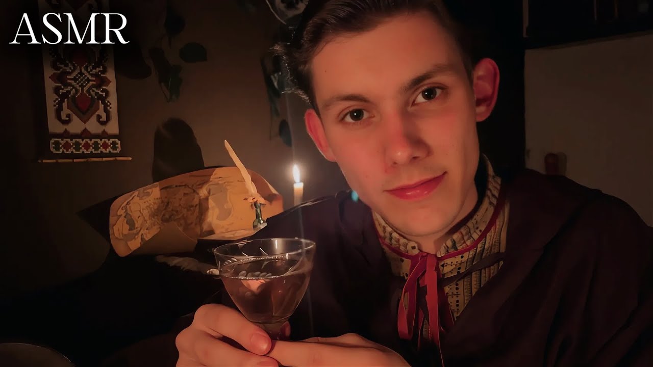 ASMR — Маг варит вам сонное зелье, тихая речь, вытягивающая энергию, мужская фэнтезийная ролевая ...