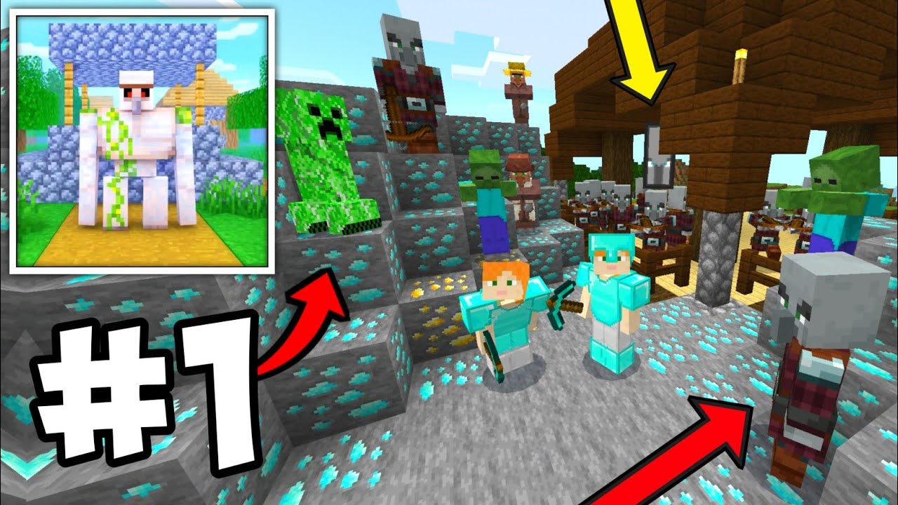 Block Crazy Robo World Master (New Game) New Multiplayer Survival Walkthrough Part 1