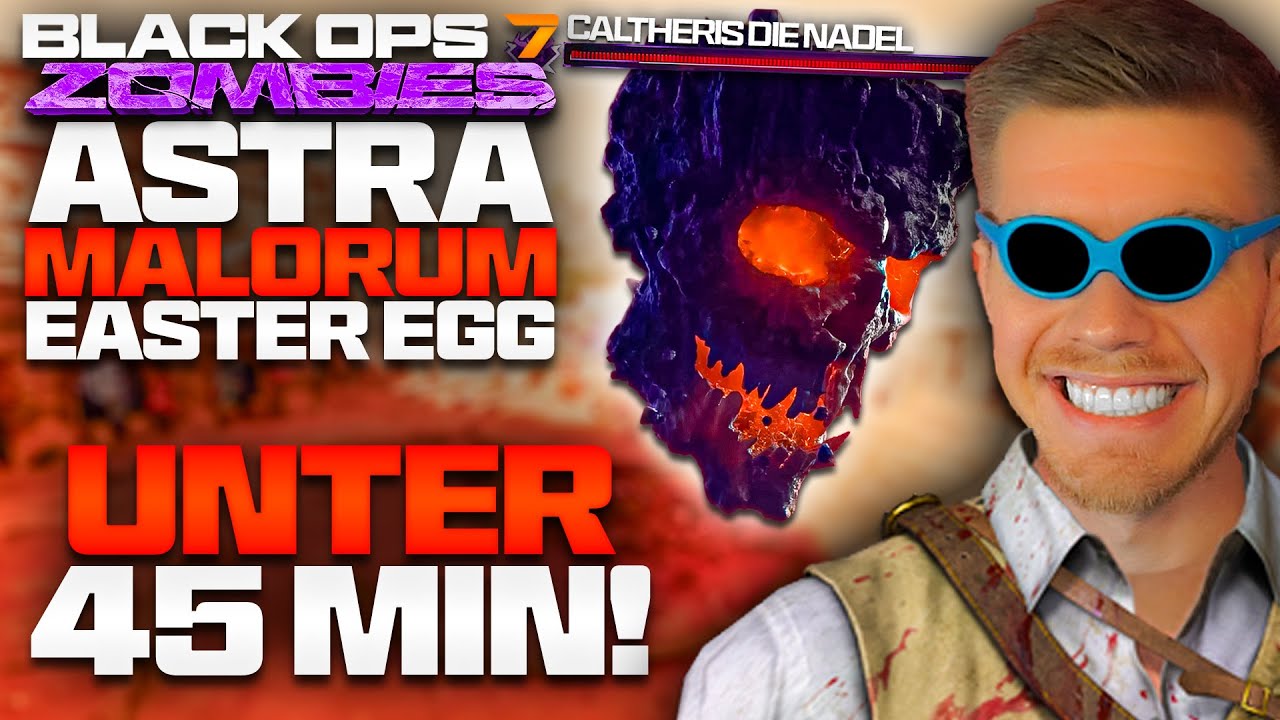 SPEEDRUN im ASTRA MALORUM EASTER EGG! (Black Ops 7 Zombies)