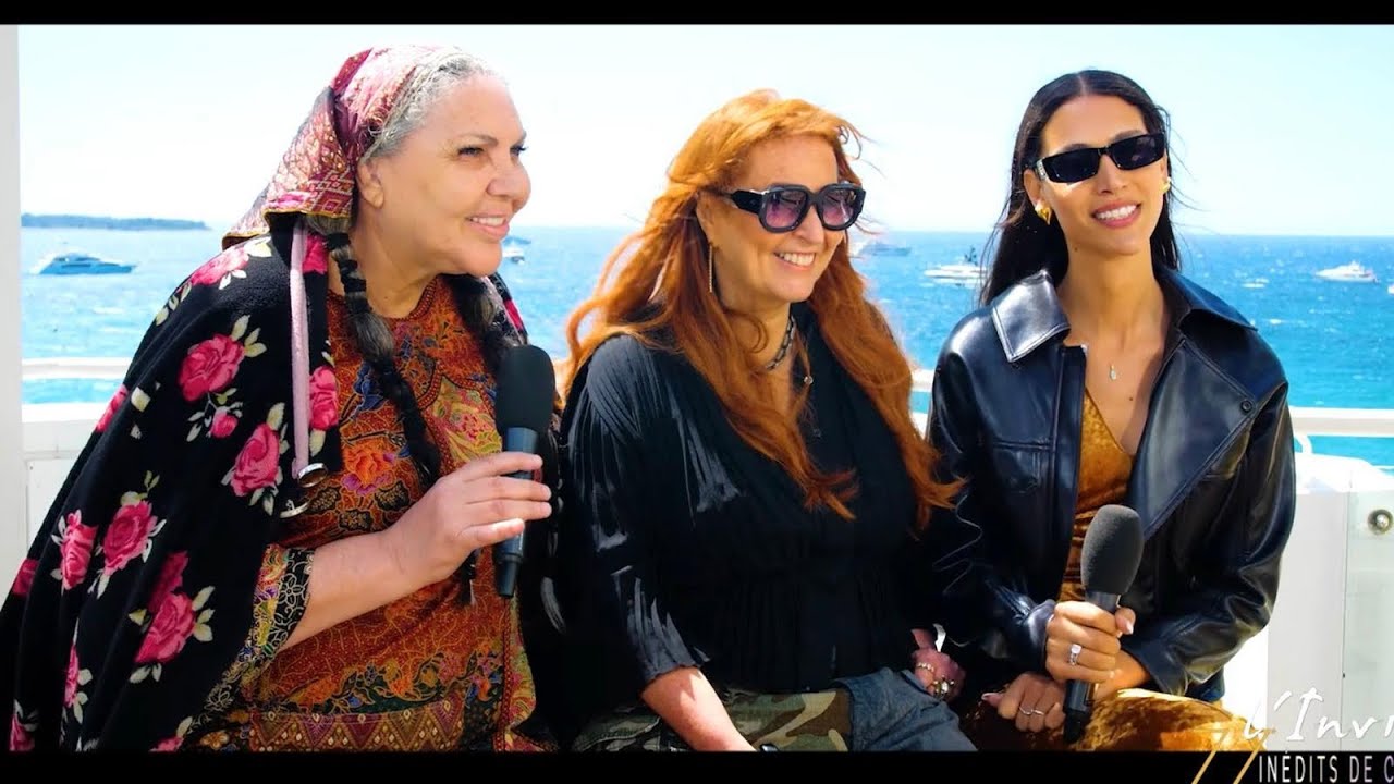 Yolande ZAUBERMAN et les héroïnes de « La belle de Gaza » envoient un message de paix à Cannes