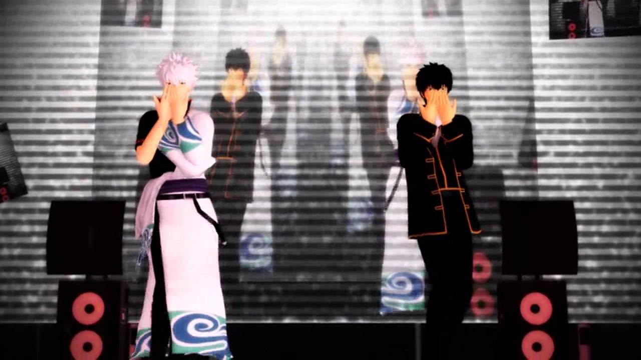 MMD銀魂 銀さんと土方さんでmagnet