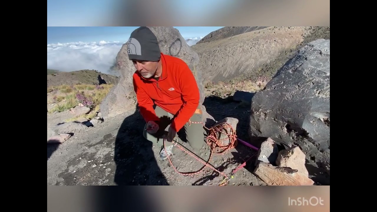 Como hacer una Cordada para progresión en glaciar con preparación para rescate 3:1 técnica peruana
