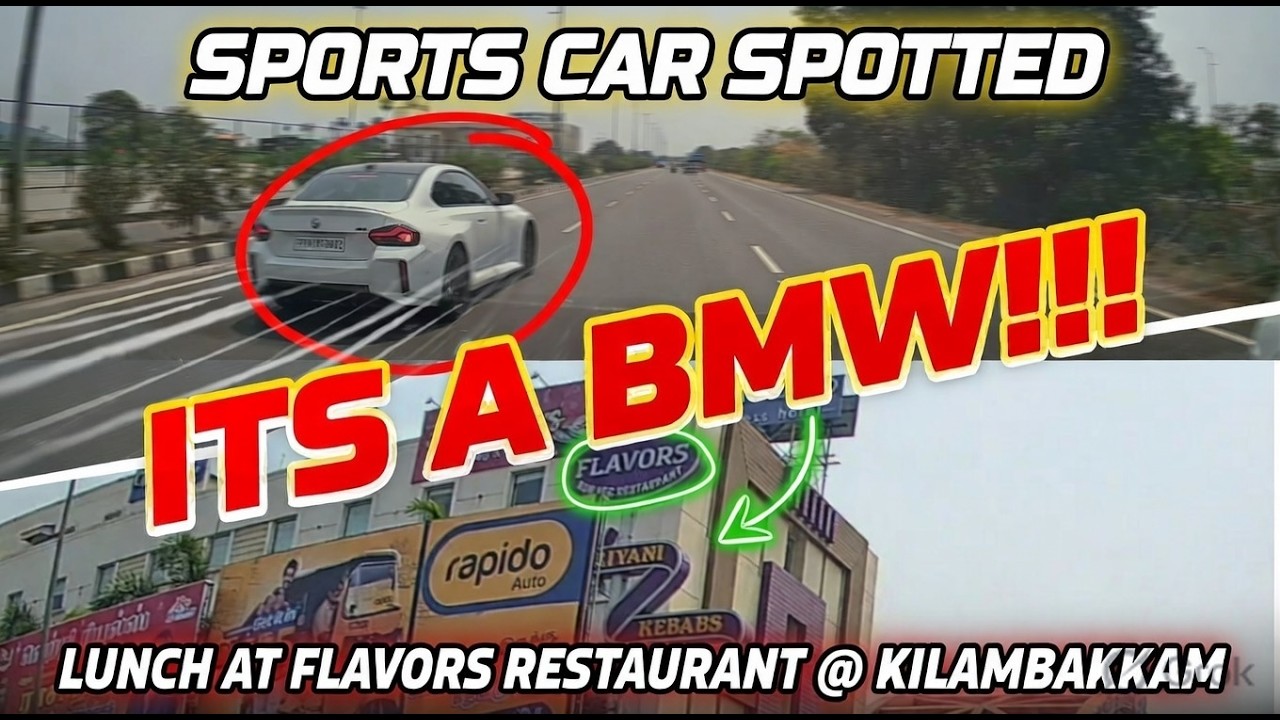 Blazing BMW M3 Tears Through ORR Chennai Highway – Gone Out of Sight in Seconds! Epic Dashcam Part 7