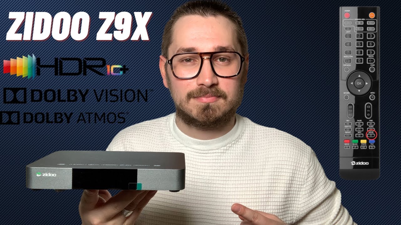 Test Zidoo Z9X lecteur multimédia 4K