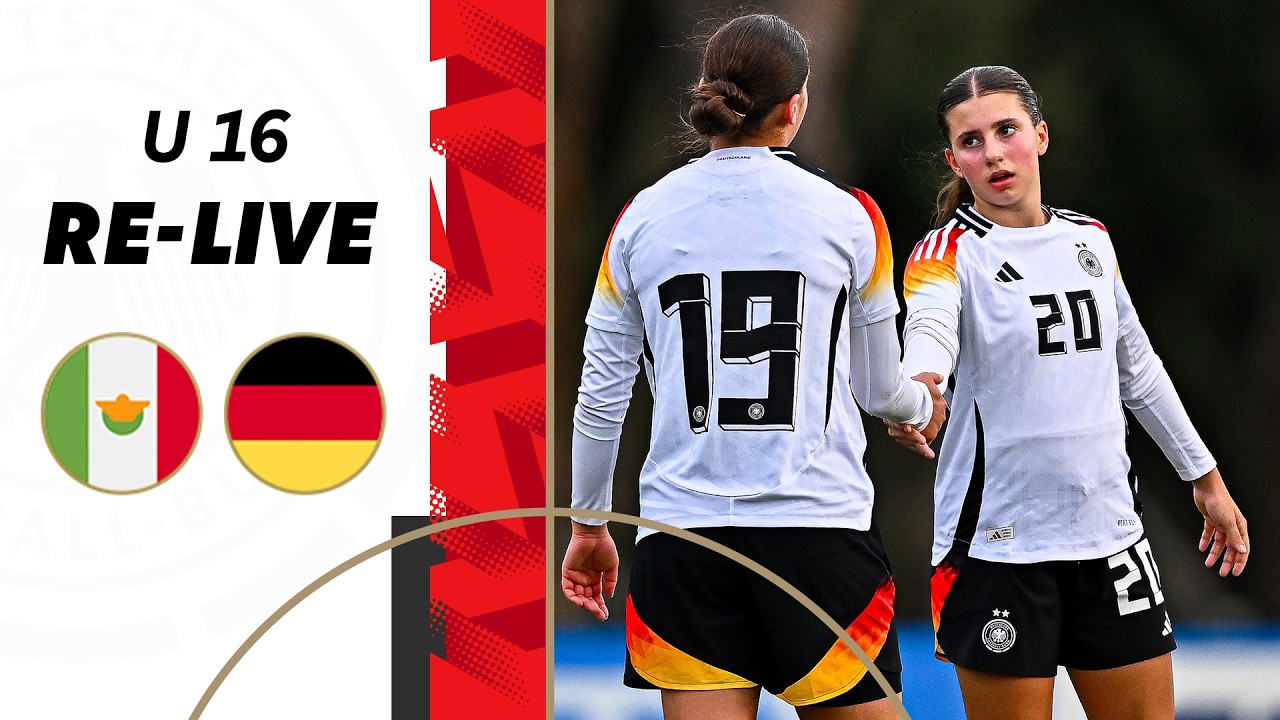 RE-LIVE | Mexiko - Deutschland | U 16-Länderspiel | Vier-Nationen-Turnier