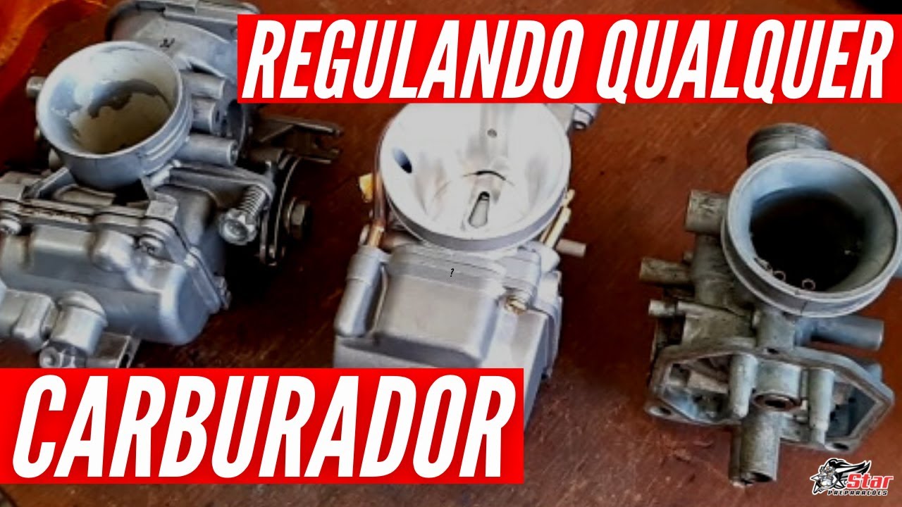 Como Regular o Carburador de Qualquer Moto I Star Preparações