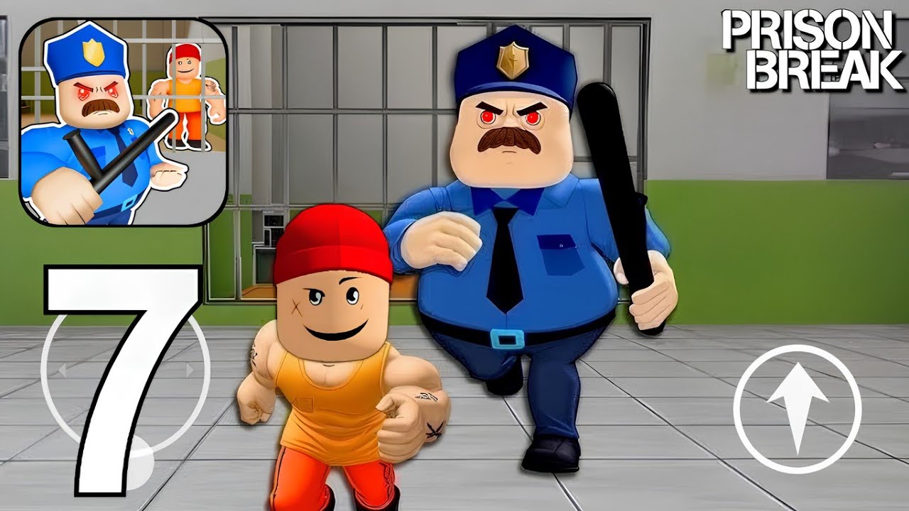 Obby Escape: Prison Breakout - New Map Gameplay Walkthrough Part 7 (Android, iOS)