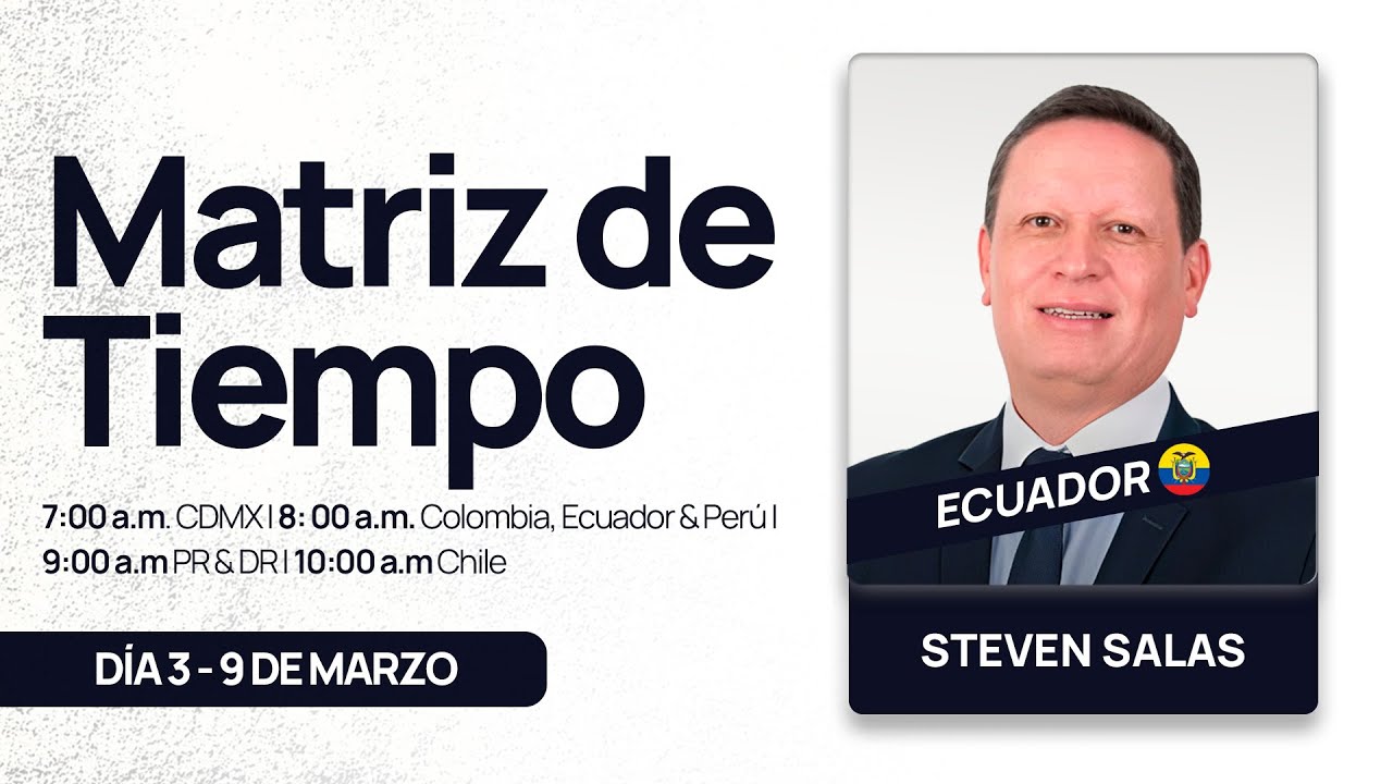 Agentes Líderes | Día 3 |  Steven Salas (Ecuador)