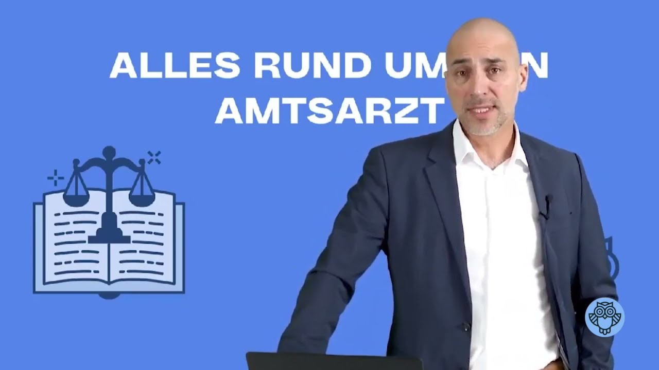 Rechtsanwalt informiert zu Amtsarzt und Verbeamtung | vollständiges Video