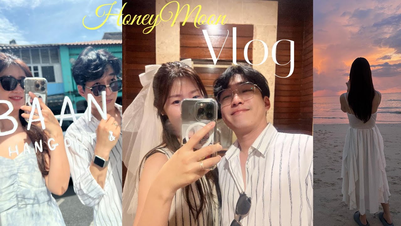 VLOG |  카오락 신혼여행 | 5박 7일을 10분으로 줄이는 능력(?) | 거북이 만났으니까 행운 다 내꺼