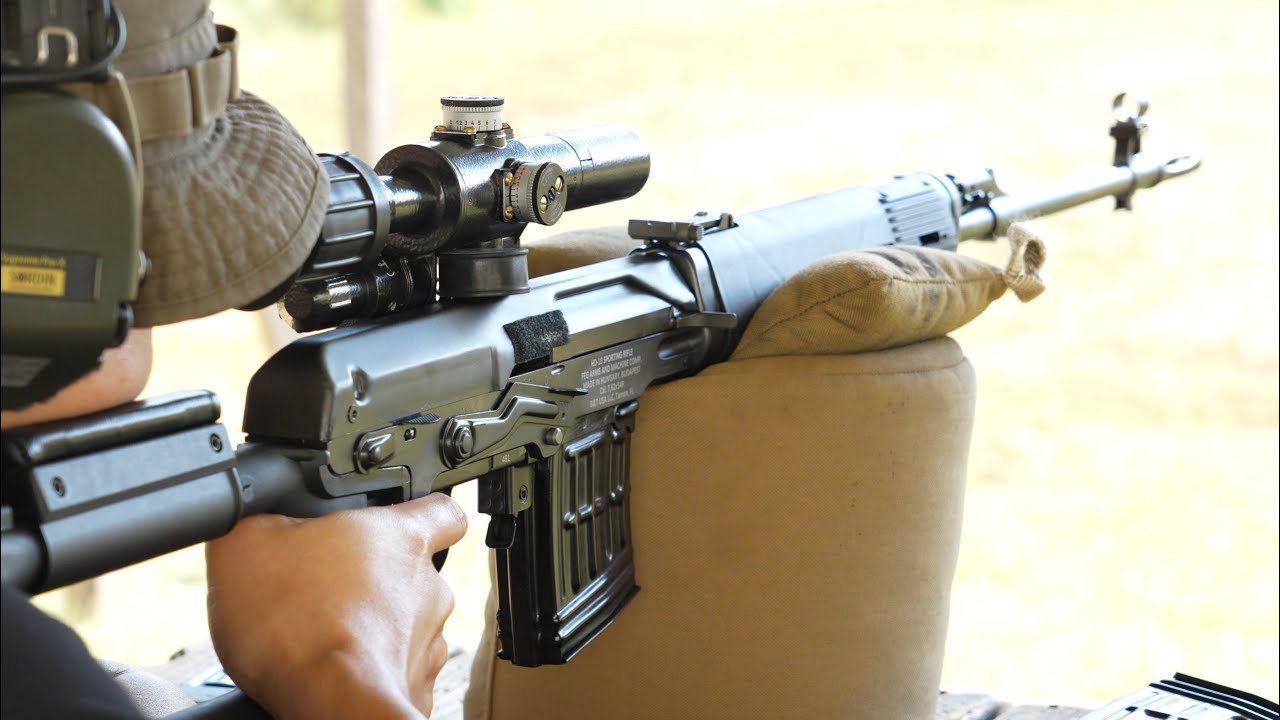 FEG HD-18 (Russian SVD Dragunov) | Static Shooting
