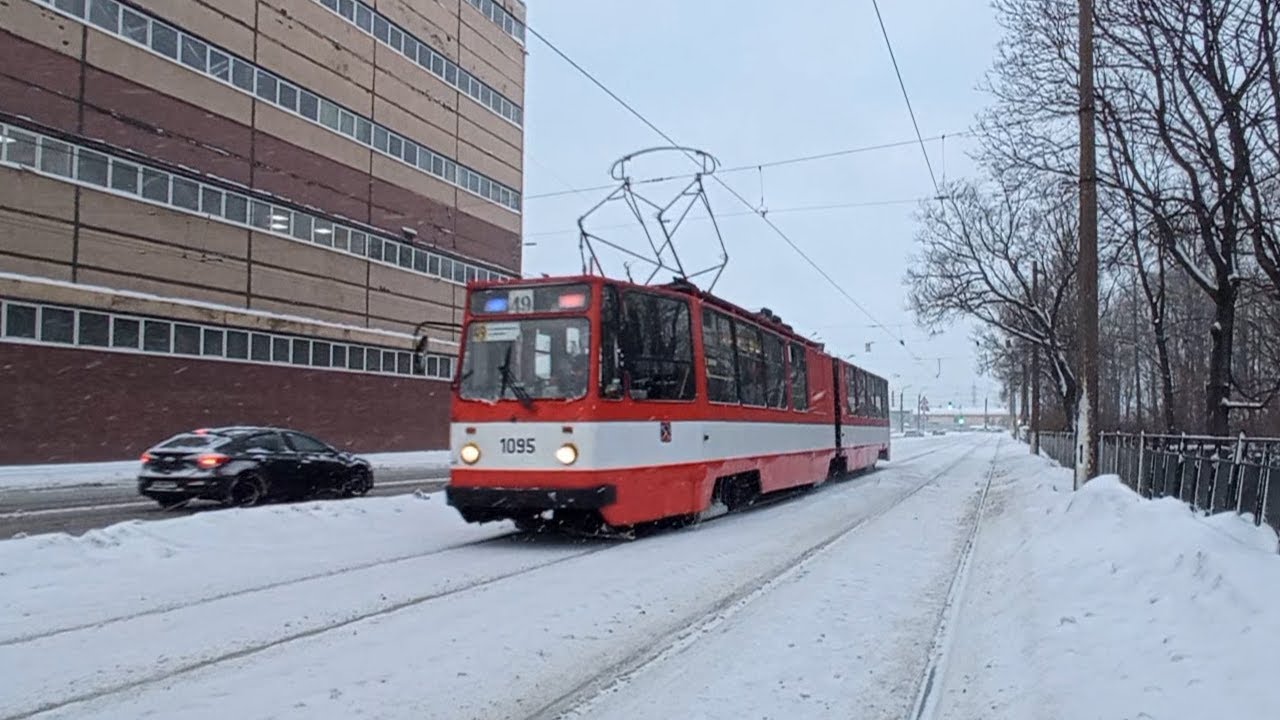 Поездка на ЛВС-86К №1095 Ст.м. 