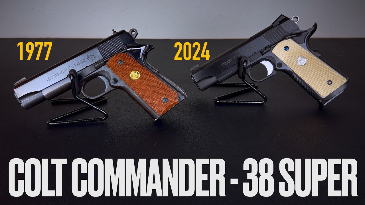 1977 vs 2024 COLT 38 SUPER COMMANDER…Cual Era de Colt es Mejor?