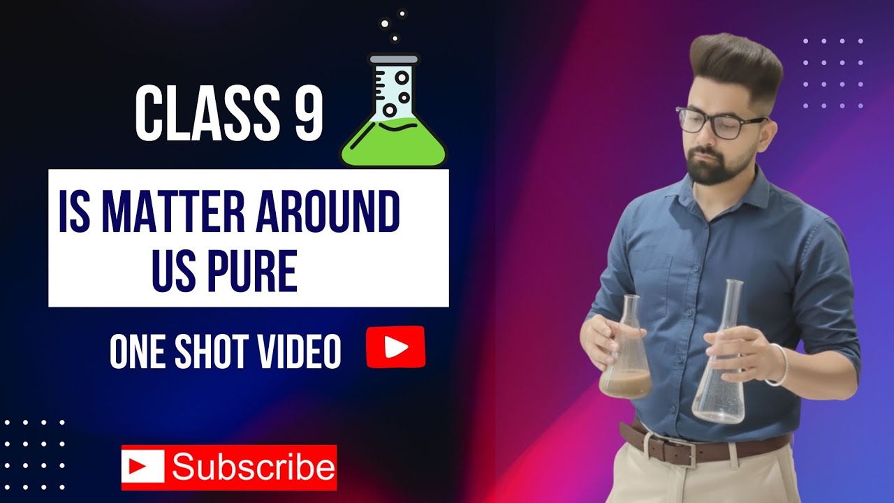 Is Matter Around Us Pure ? | Class 9 Science Chapter 2 | NCERT Explanation & Notes 2025