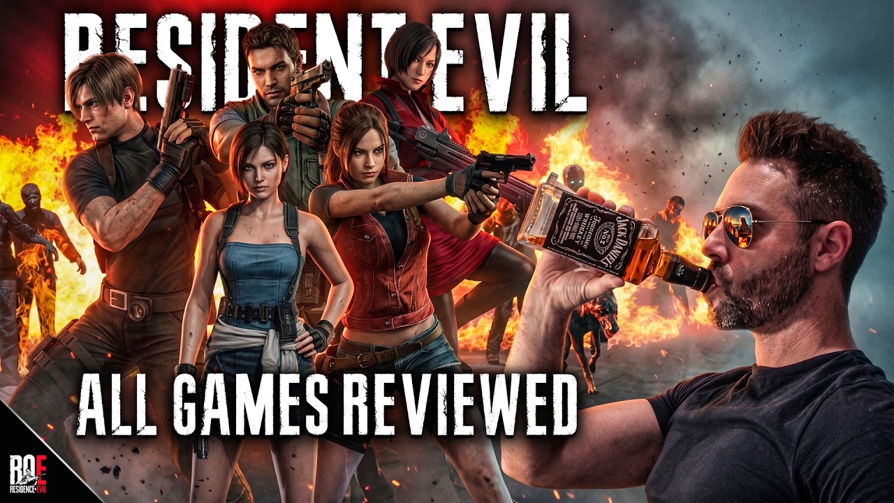 RESIDENT EVIL Games Reviewed With The Critical Drinker