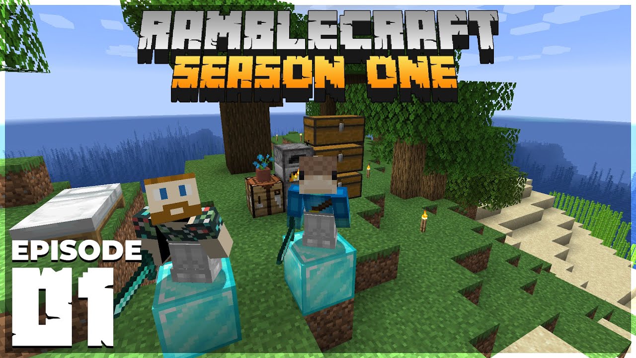 RambleCraft Minecraft 1.16.2 Survival Multiplayer [SMP] - S1E1: Getting Started