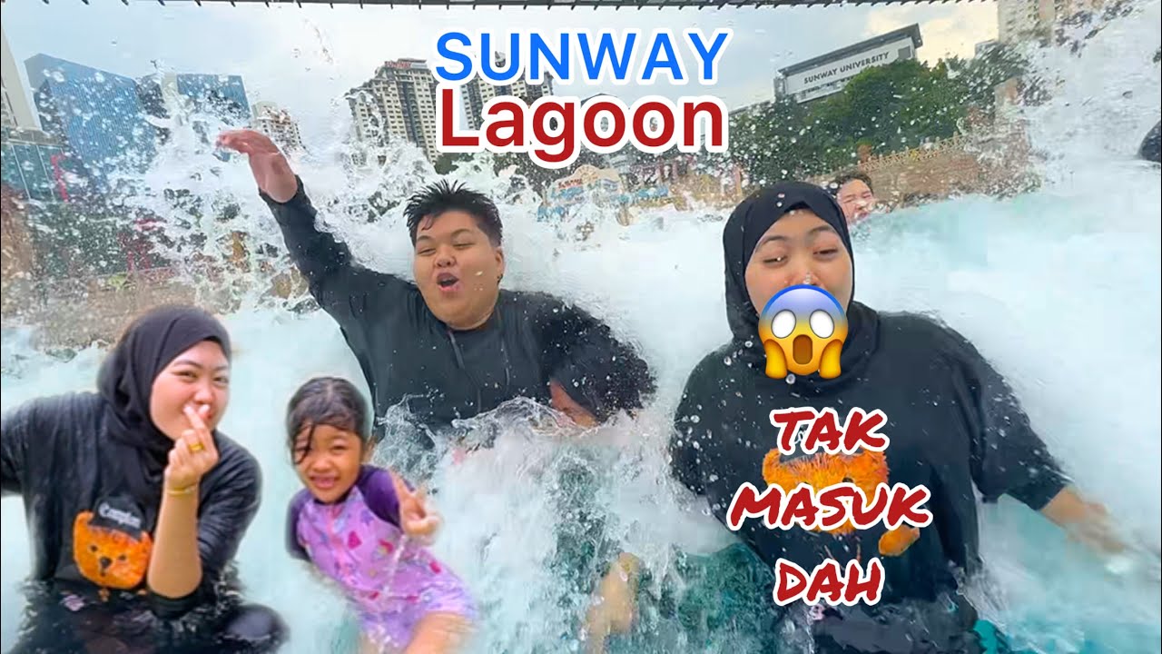PENAT❗️FIRST AND LAST MASUK SUNWAY LAGOON🤯