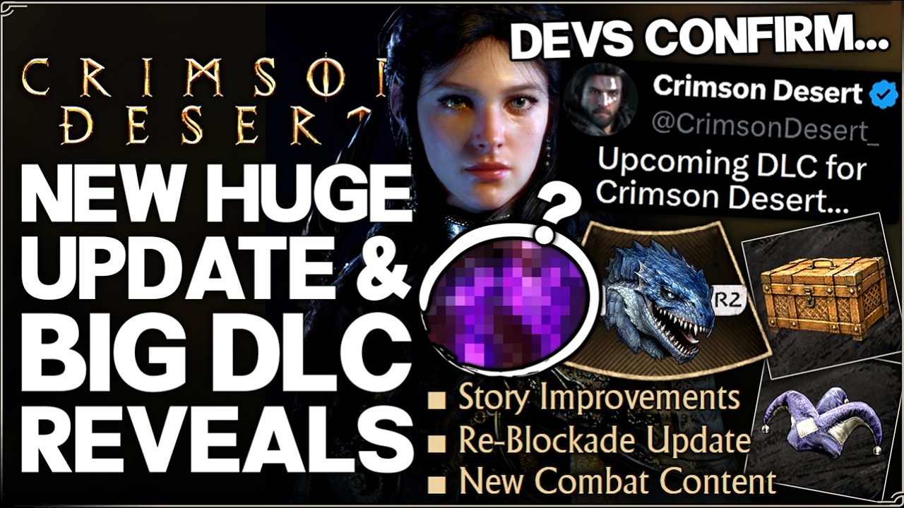 Crimson Desert - Don't Miss This New OP Mount & MASSIVE DLC Expansion Coming - Best Patch Guide!